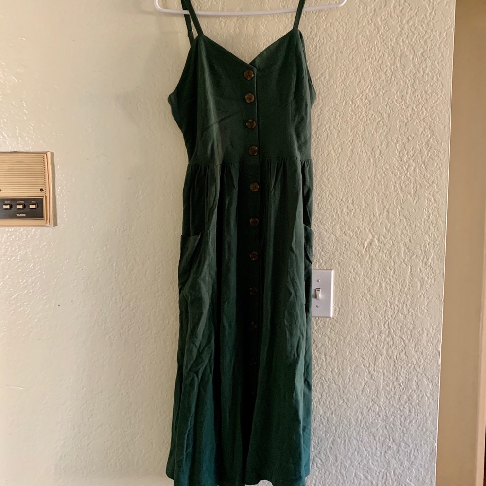Green Midi Dress